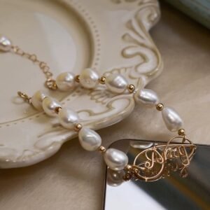 customized pearl bracelet with name